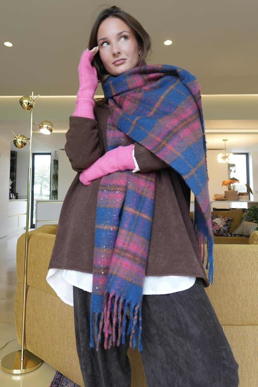 Conrad Oversized Boxy Knit Chocolate